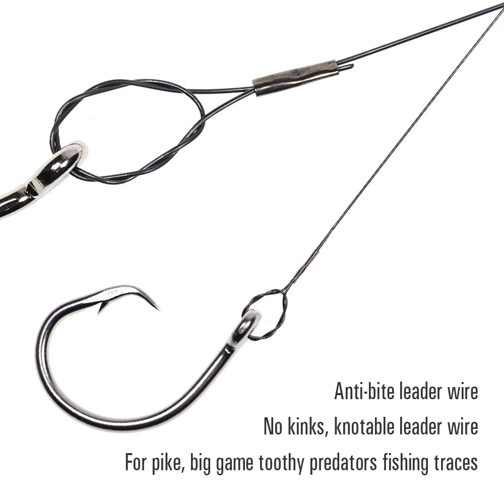 Titanium Leader Line Saltwater Pike Fishing Leaders