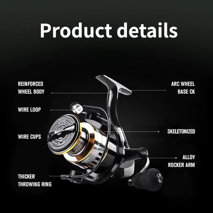 High Quality Metal Spool Fishing Spinning Reel